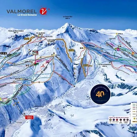 Appartement Cosy 4 Pers Avec Terrasse - Classé 2 étoiles Valmorel